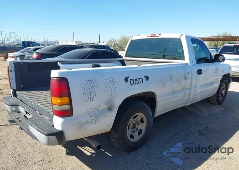 1999 Chevrolet Silverado 1500 from USA, damaged, VIN 1GCEC14W8XE217066